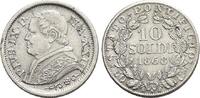 Italien-Vatikan 10 Soldi 1868 R Papst Pius IX. 1846-1878. Kl.Rf., sehr s... 19,00 EUR  + 10,00 EUR frais d'envoi