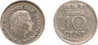 Nederland Koninkrijk 10 Cent Juliana 1948-1980 Misstrike 10% off. -