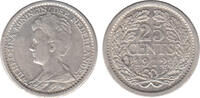 Nederland Koninkrijk 25 Cent Wilhelmina 1890-1948 -