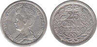 Nederland Koninkrijk 25 Cent Wilhelmina 1890-1948 -