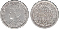 Nederland Koninkrijk 25 Cent Wilhelmina 1890-1948 -