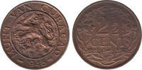 Curacao 2½ Cent Wilhelmina 1890-1948 -