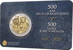 België 2 Euro Carolus V / Frans -