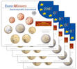 Duitsland 5x 5,88 Euro Complete set van 5 Muntplaatsen -