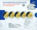 Duitsland 5x 2 Euro Complete set van 5 Muntplaatsen - Saarland -