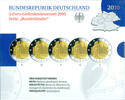 Duitsland 5x 2 Euro Complete set van 5 Muntplaatsen - Bremen -