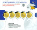 Duitsland 5x 2 Euro Complete set van 5 Muntplaatsen - Bayern -
