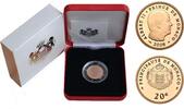 Monaco 20 Euro 2008 Albert II 2005-Today Proof in Original Box with Case... 995,00 EUR  + 25,00 EUR frais d'envoi