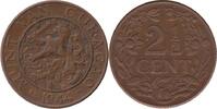 Curacao 2½ Cent Wilhelmina 1890-1948 -