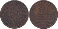 Nederland Koninkrijk 2½ Cent Wilhelmina 1890-1948 -