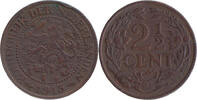Nederland Koninkrijk 2½ Cent Wilhelmina 1890-1948 -