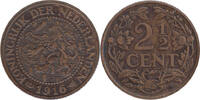 Nederland Koninkrijk 2½ Cent Wilhelmina 1890-1948 -