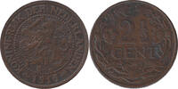 Nederland Koninkrijk 2½ Cent Wilhelmina 1890-1948 -