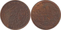 Nederland Koninkrijk 2½ Cent Wilhelmina 1890-1948 -