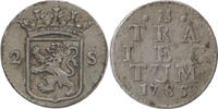 Nederland / Utrecht Dubbele Wapenstuiver 1785 Republiek 1581-1795 Vf