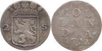 Nederland / Holland Dubbele Wapenstuiver Republiek 1581-1795 -