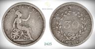 Mynter 30 Lepta 1851 Ionian Isles  Kv: VF ss 46,66 EUR  + 9,33 EUR frais d'envoi