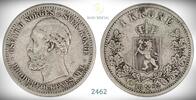Mynter 1 Krone 1892 Norge  Kv: 1  83,98 EUR  + 9,33 EUR frais d'envoi