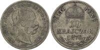 Austria Ungarn Kremnitz 10 Krajcar Franz Joseph, 1848-1916 -