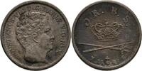 Dänemark 3 Rigsbankskilling Christian VIII., 1839-1848 -
