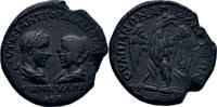 Thrakien Anchialos Bronze Gordian III. und Tranquillina, 241 - 244 -
