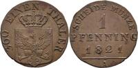Preussen Berlin Pfennig Friedrich Wilhelm III., 1797-1840 -