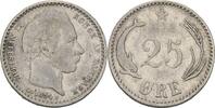 Dänemark 25 Öre Christian IX., 1863-1906 -