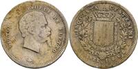 Italien Florenz 50 Centesimi Vittorio Emanuele II., 1861-78 -