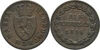 Nassu Kreuzer Adolph, 1839-1866 -