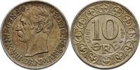 Dänemark 10 Öre Frederik VIII. 1906-1912 -