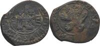 Spanien Burgos 4 Maravedis Philipp IV., 1621-1665 -