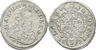 Bayern München 3 Kreuzer Maximilian II. Emanuel, 1679-1726 -