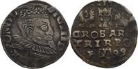 Polen Fraustadt Dreigröscher Trojak Sigismund III., 1587-1632 -