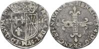 Frankreich Saint - Palais 1/4 Ecu de Navarre Heinrich IV., 1589-1610 -