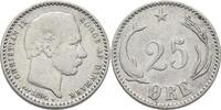 Dänemark 25 Öre Christian IX., 1863-1906 -