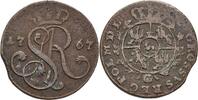 Polen Warschau Groschen 1767 Stanislaus August, 1764-1795. ss 14,00 EUR prix TTC + 7,00 EUR frais d'envoi