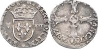 Frankreich 1/8 Ecu Heinrich IV., 1589-1610 -