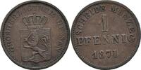 Hessen Darmstadt Pfennig Ludwig III., 1848-1877 -