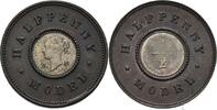 MODEL HALFPENNY 1844 ca. Großbritannien Victoria, 1837-1901 ss