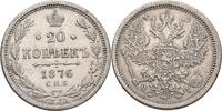 Russland Sankt Petersburg 20 Kopeken Alexander II., 1855-1881 -