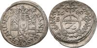 2 Kreuzer 1680 Hanau Münzenberg Friedrich Casimir von Hanau-Lichtenberg, 1642-1685 ss