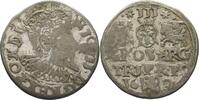 Polen Dreigröscher Trojak Sigismund III., 1587-1632 -