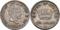 Italien Lombardei Milano 10 Soldi Napoleon I., 1804-1814 -