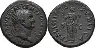 RÖMISCHE KAISERZEIT Dupondius Vespasian, 69-79 -