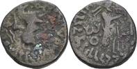 Bactria Indo Scythians Taxila Tetradrachme Azes II (ca. 35 BC - 5 AD) -