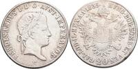 Österreich Böhmen Prag 20 Kreuzer Ferdinand I., 1835-1848 -