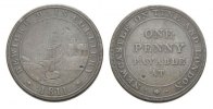 Großbritannien Norththumberland Newcastle Penny Token George III., 1760 - 1820 -