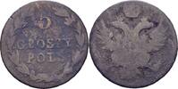 Polen Russland 5 Groszy Nikolaus I., 1825-1855 -