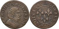 Frankreich Orange Double Tournois Friedrich Heinrich von Nassau, 1625-1647 -