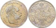 Österreich Ungarn 20 Kreuzer Franz Joseph,1848-1916. -